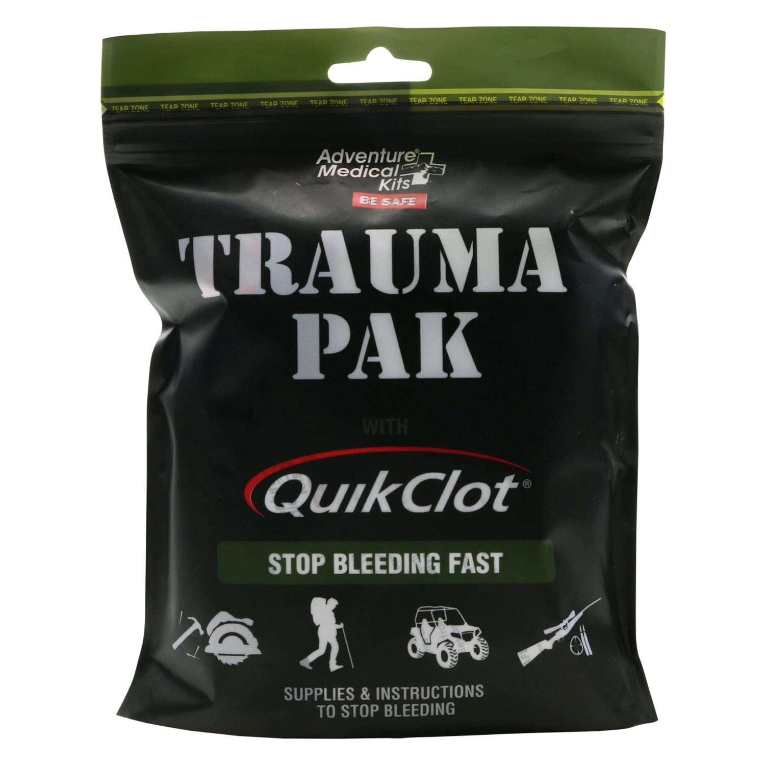 Adventure Medical Kits® 20640298 QuikClot™ Trauma Pak