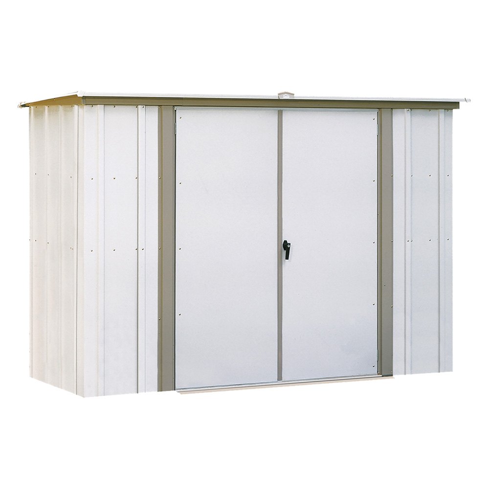 Arrow Storage® GS83 - 8'W x 3'D Pent Garden Shed with 