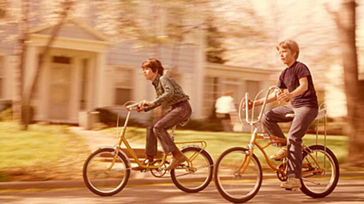 Children Riding Bikes