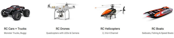 Remote Control Toys Variety
