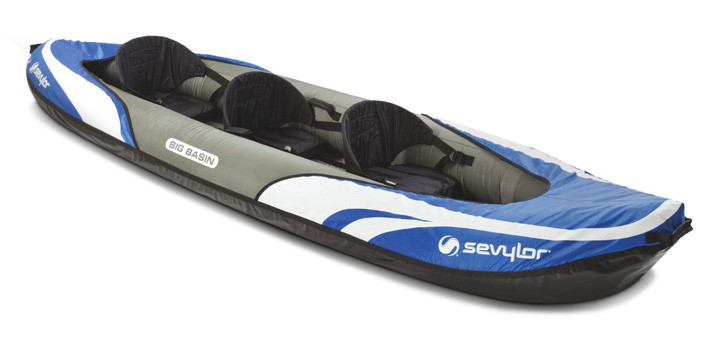 Sevylor Big Basin 3-Person Inflatable Kayak