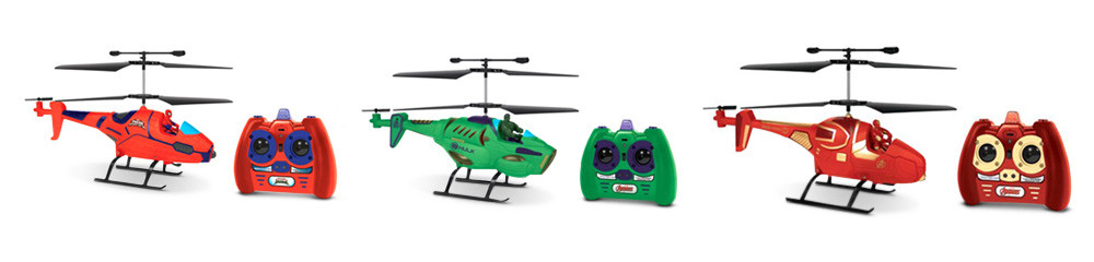 Variations Of World Tech Toys Marvel Hero Pilot RC Helicopter