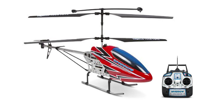 World Tech Toys Metal Sparrow Series 3.5-Channel Helicopter