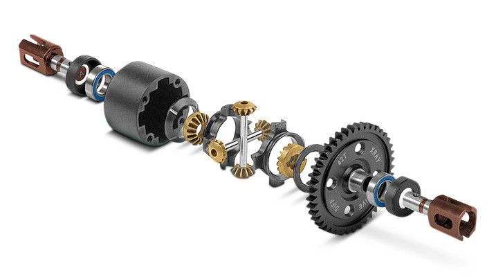 Modern RC Cars With Advanced Differential And Driveline Setups