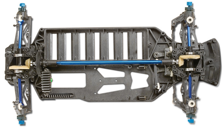 Remote Control Car With Permanent 4-Wheel Drive