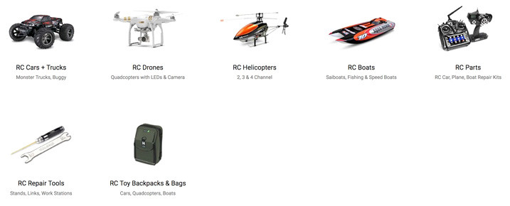 Remote Control Toys Variety
