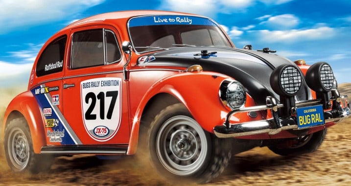 VW Beetle Rally RC Car
