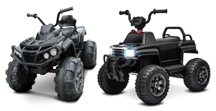 Best Ride On Cars Sporty ATV 12v Electric Ride / Utility Quad 12v Electric Ride