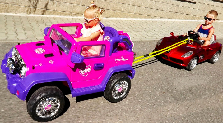 Kids In Electric Ride On Toys