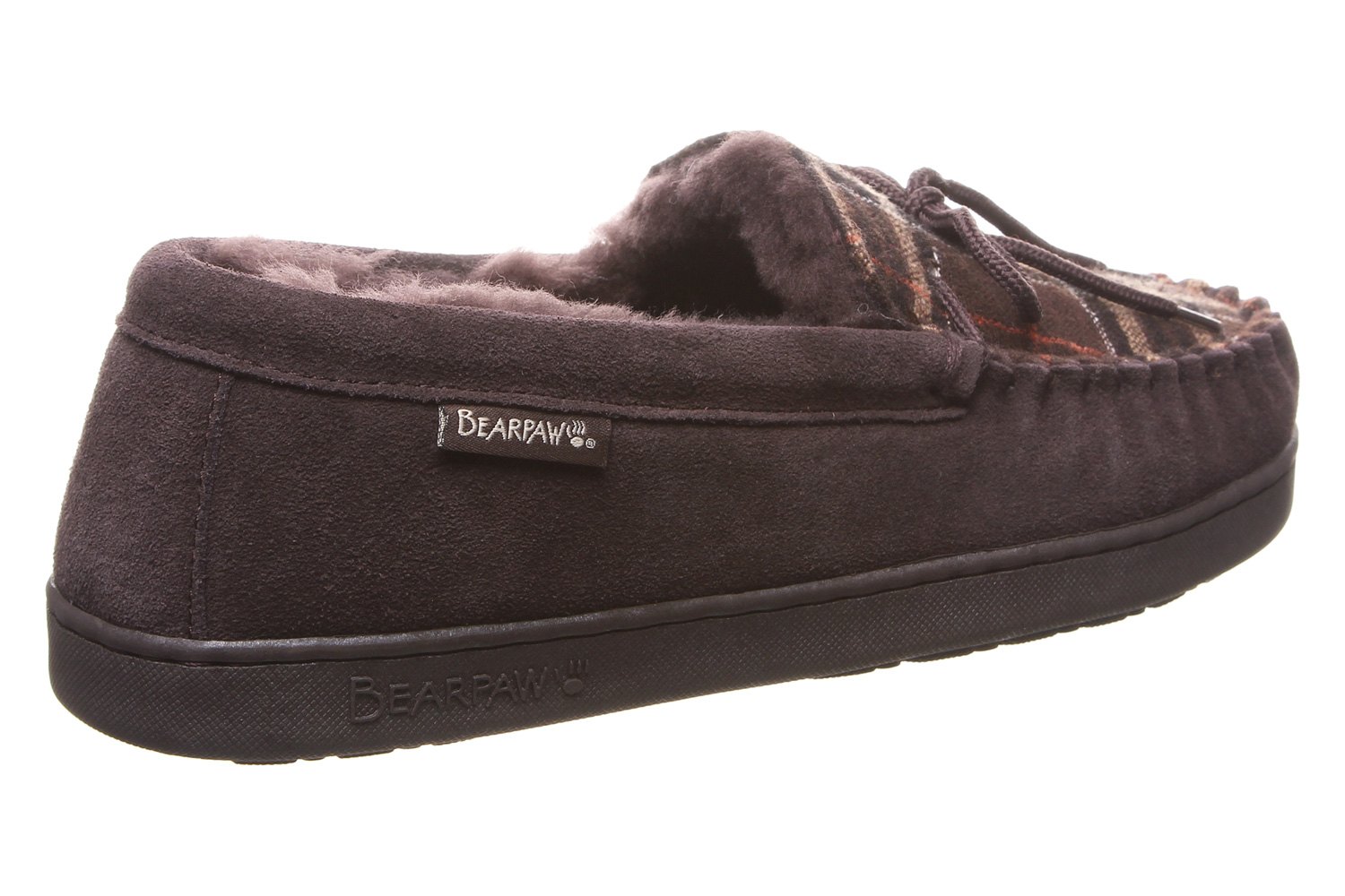 mens bearpaw moccasin slippers
