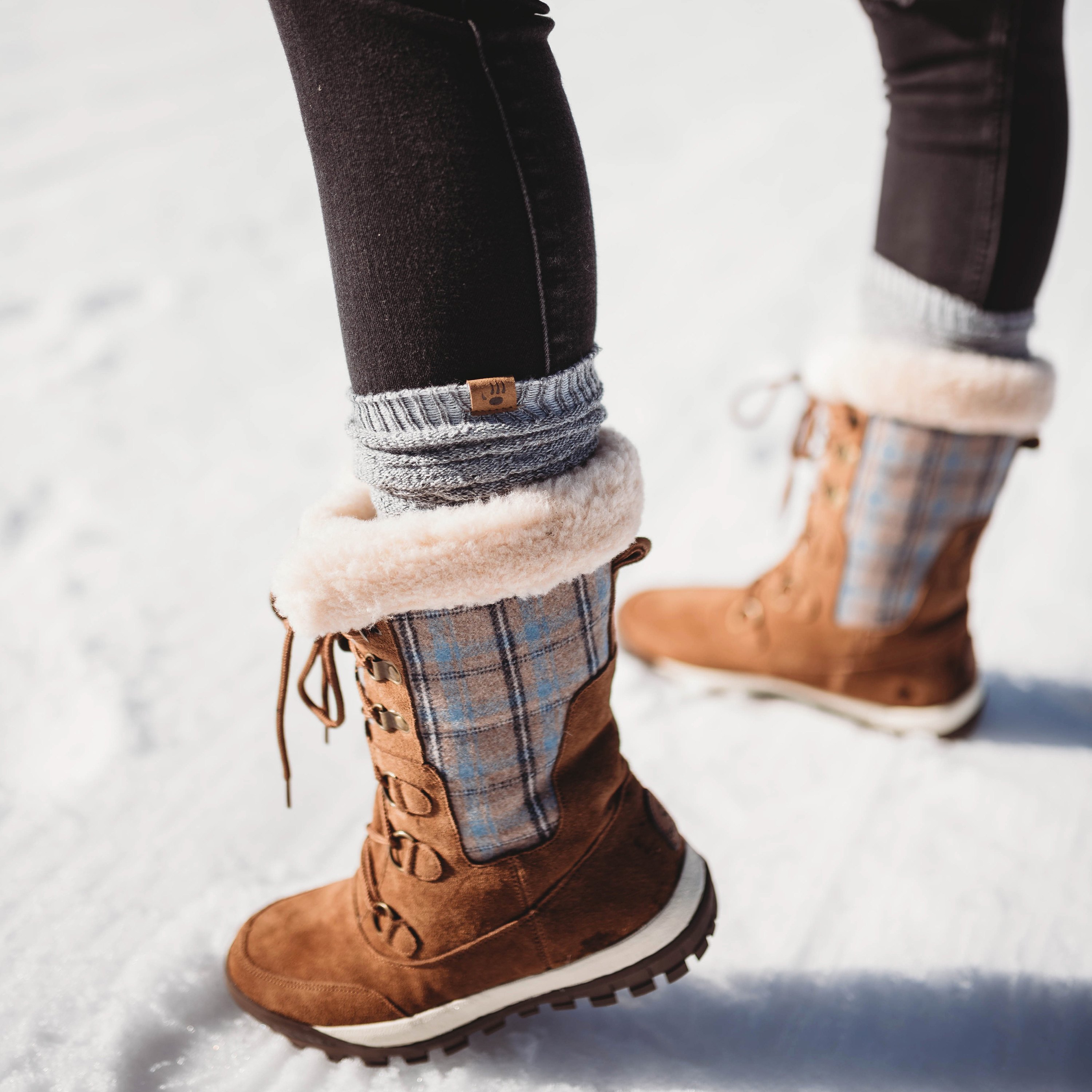 lotus tan boots