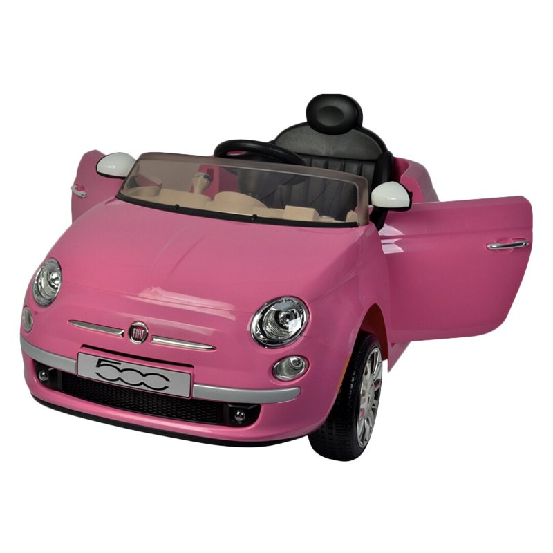 fiat 500 toy car pink