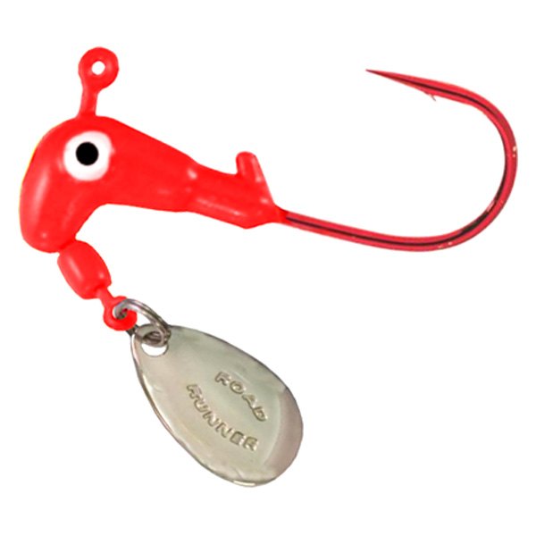 Blakemore® C152009 Barbed Road Runner 1/16 oz. Red Jig Heads