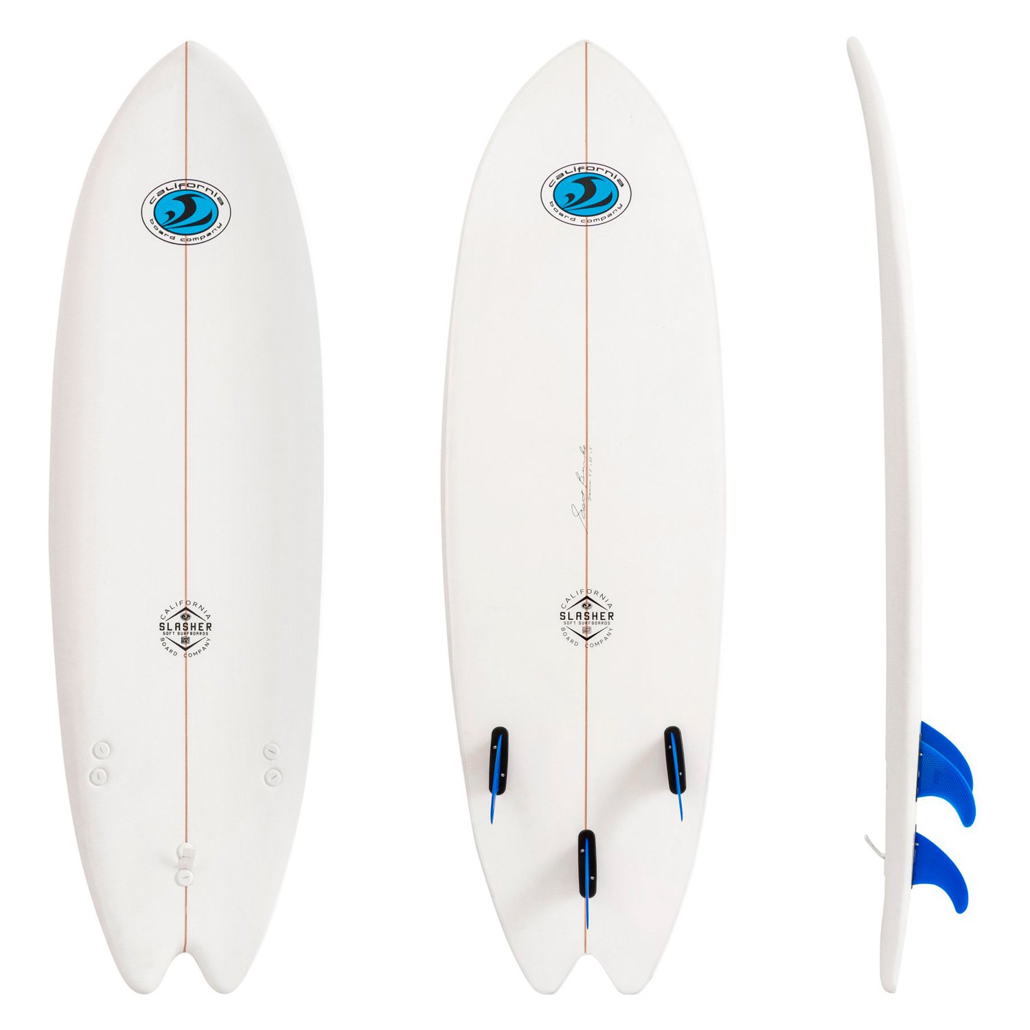 California Board Company® 389 6'2" Slasher Surfboard