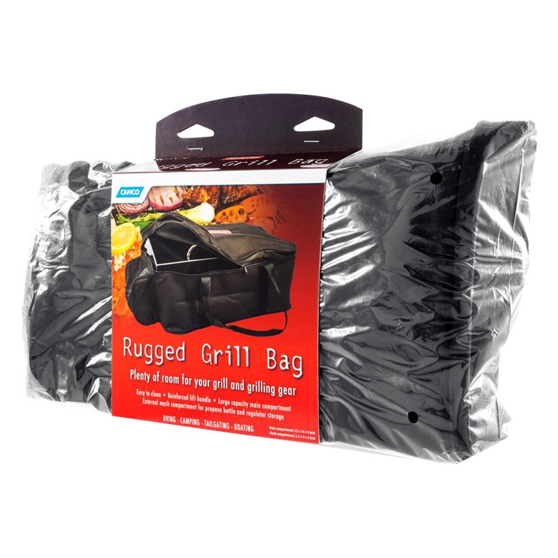 Camco Grill Storage Bag for Olympian Grill 57632 Rugged Black RV Camping New 