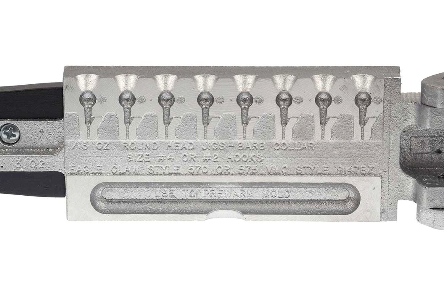 DoIt Molds® RHB816 1/16 oz. Round Head Jig Mold