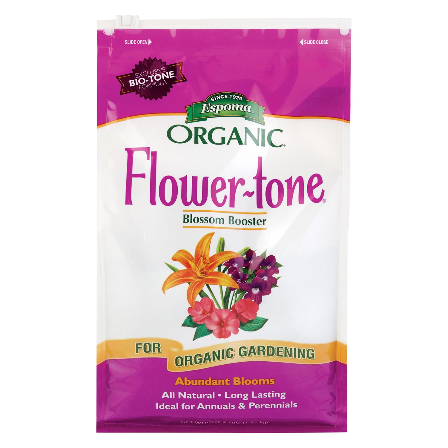Espoma® FT4 Organic FlowerTone™ Plant Food