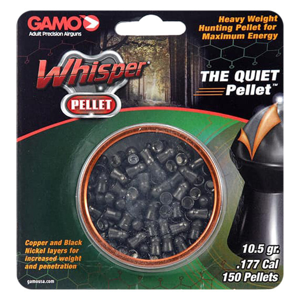 GAMO 632272254 Whisper Pellet High Weight Quiet Pellets RECREATIONiD