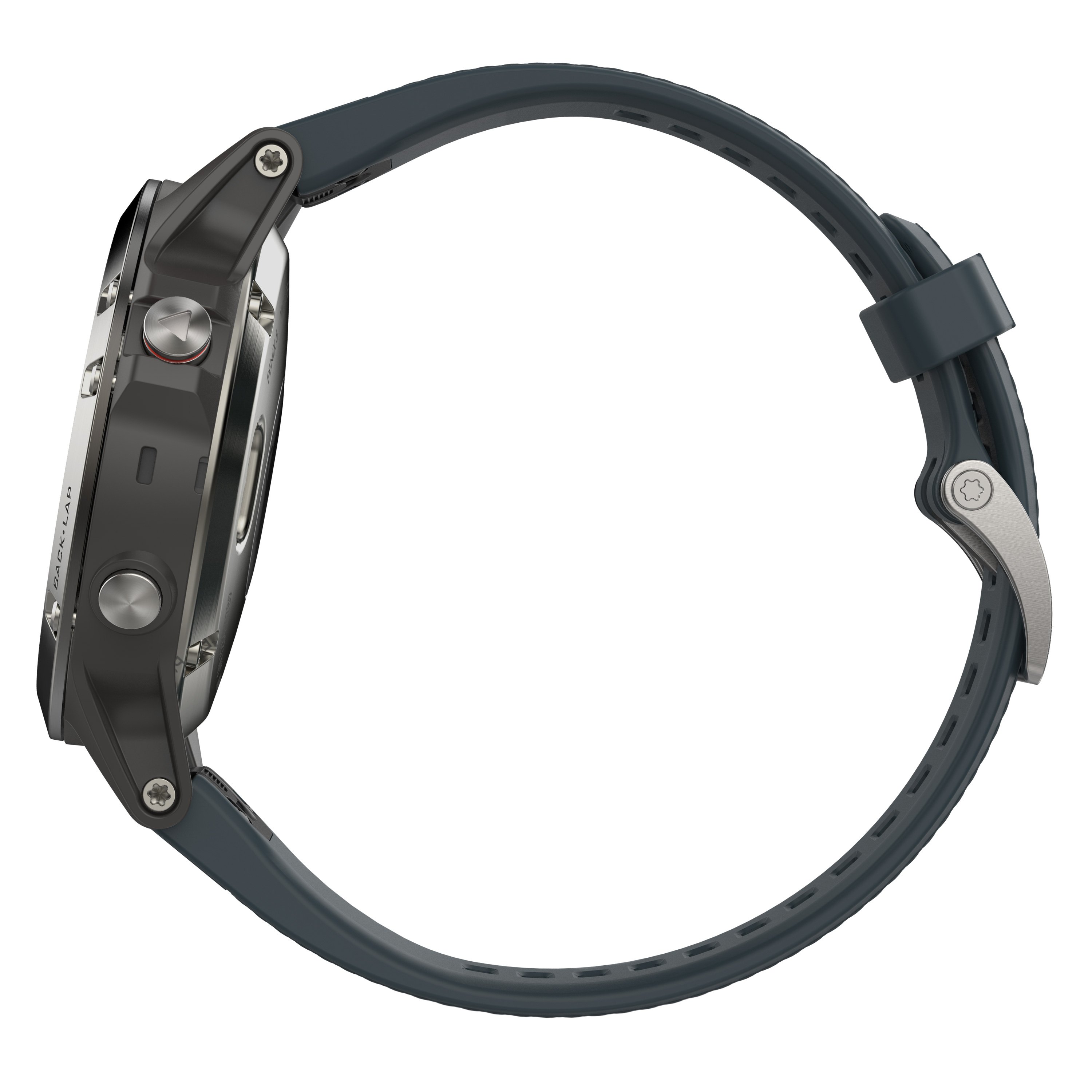 garmin fenix 5 silver granite blue