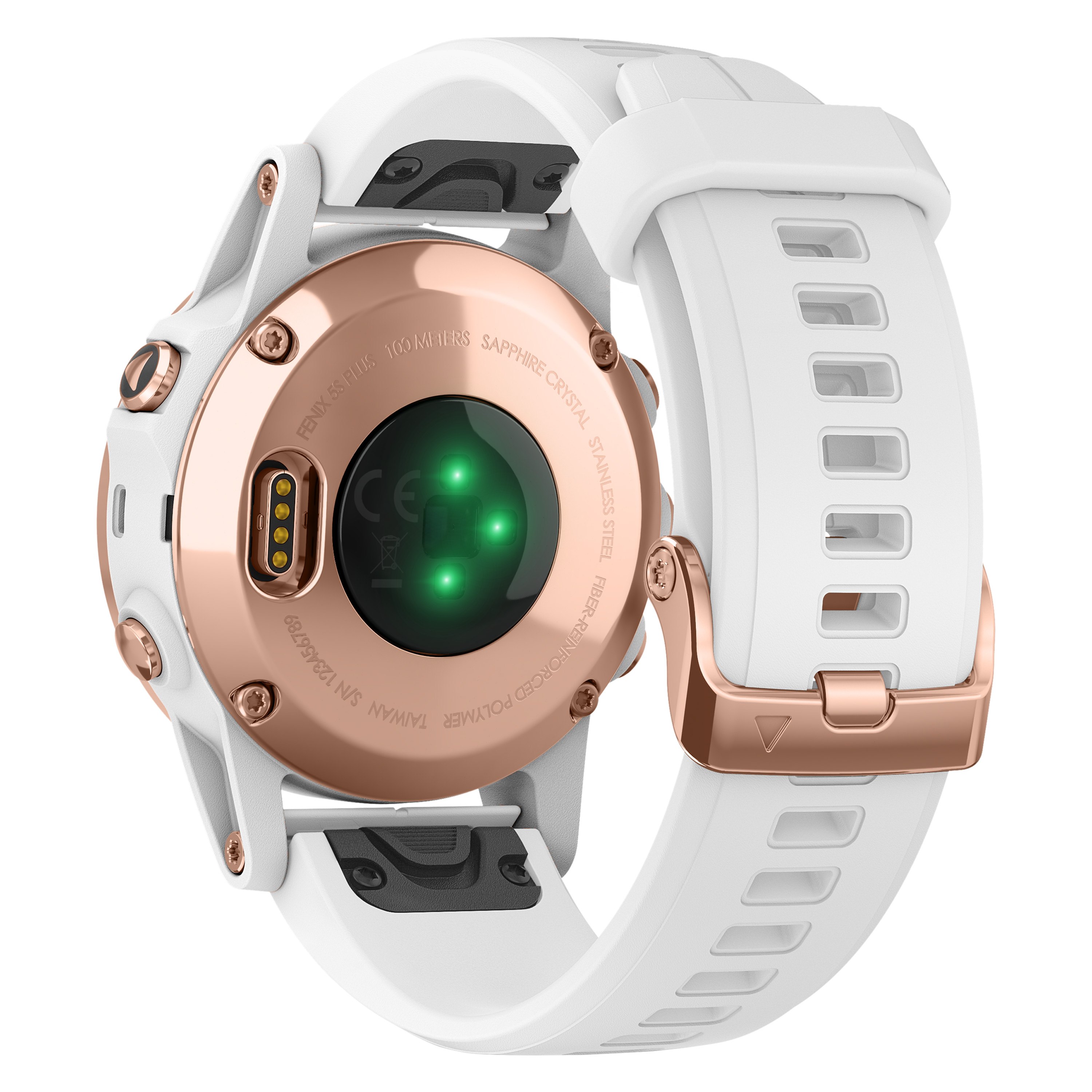fenix 5s plus white