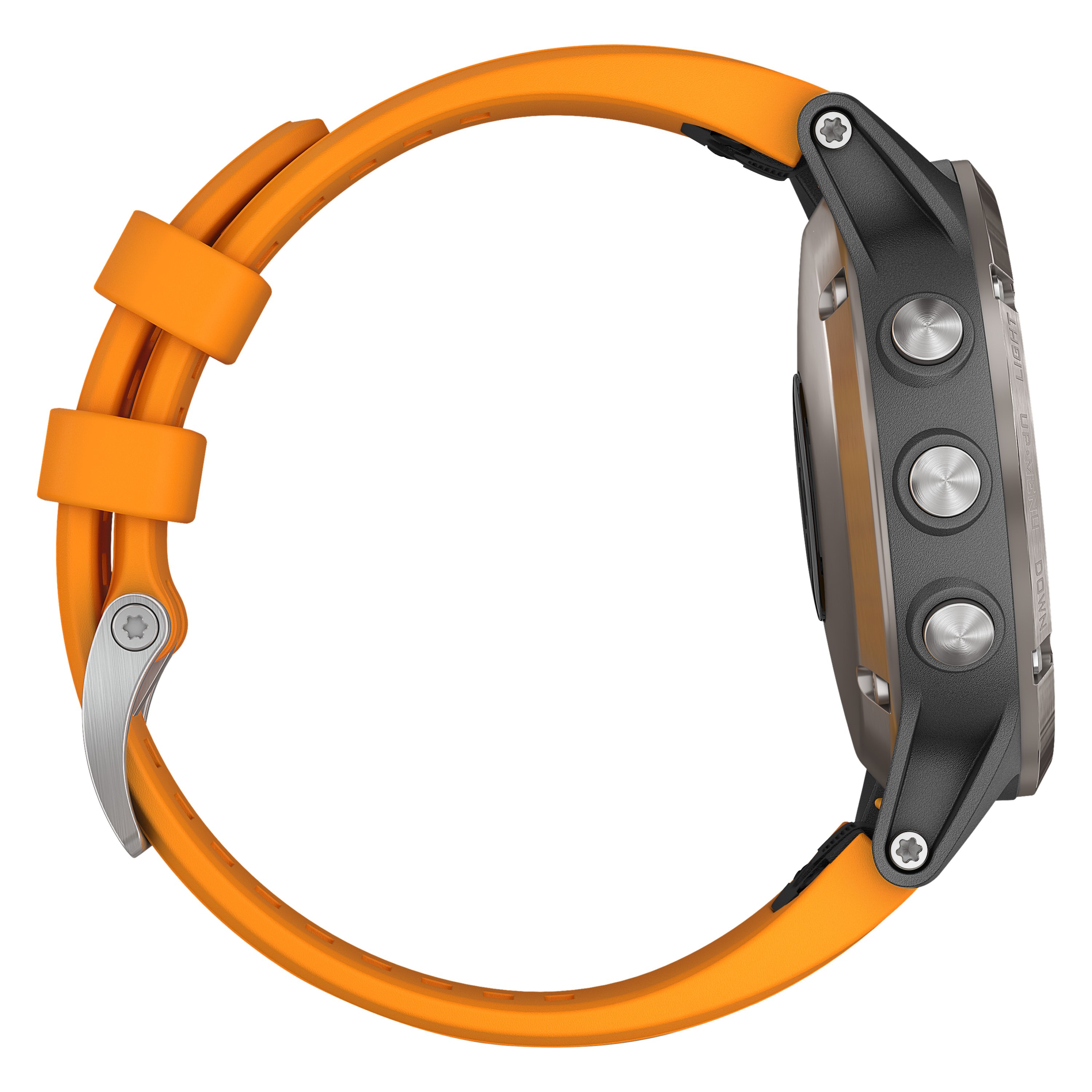 fenix 5 plus sapphire orange