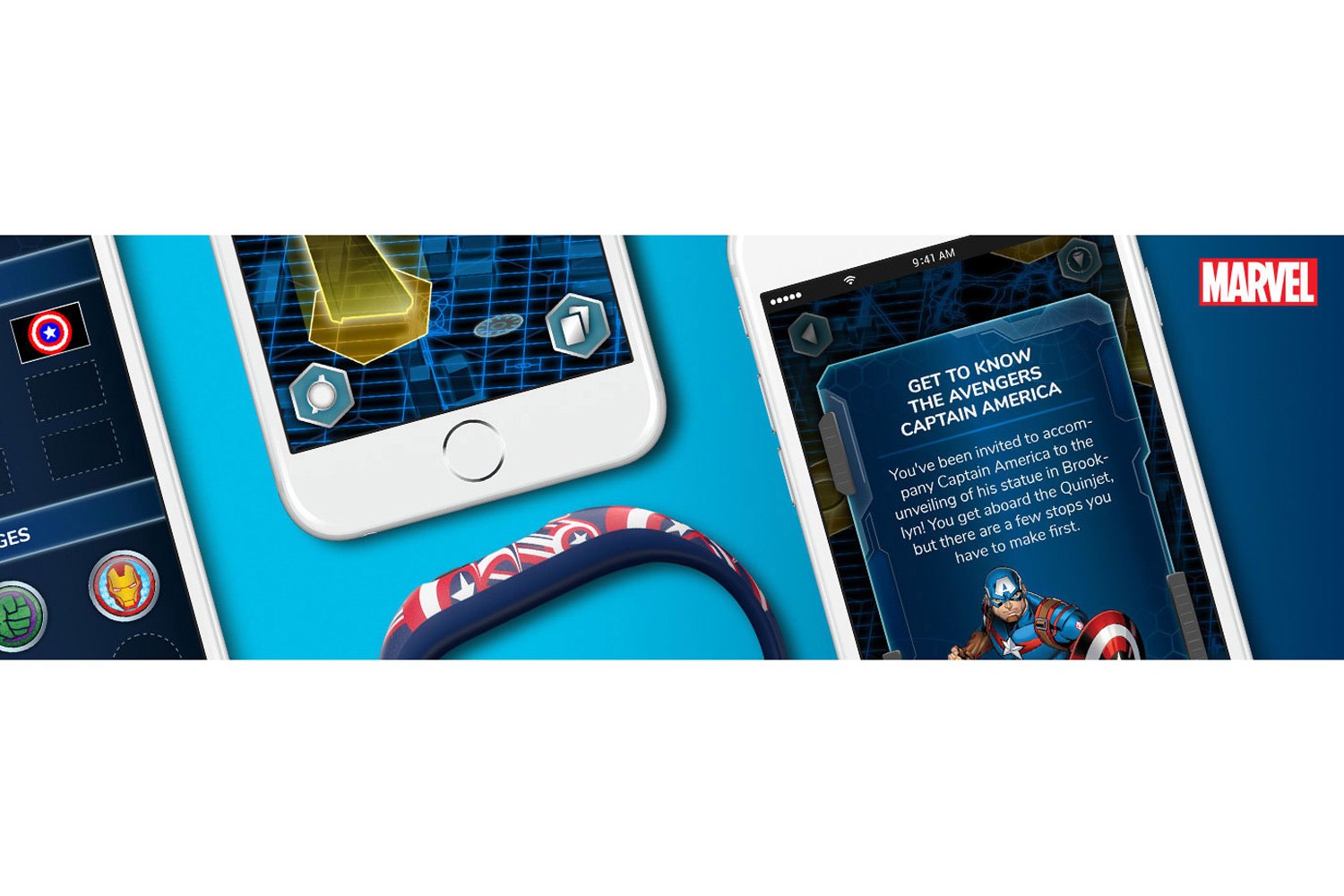 garmin captain america band