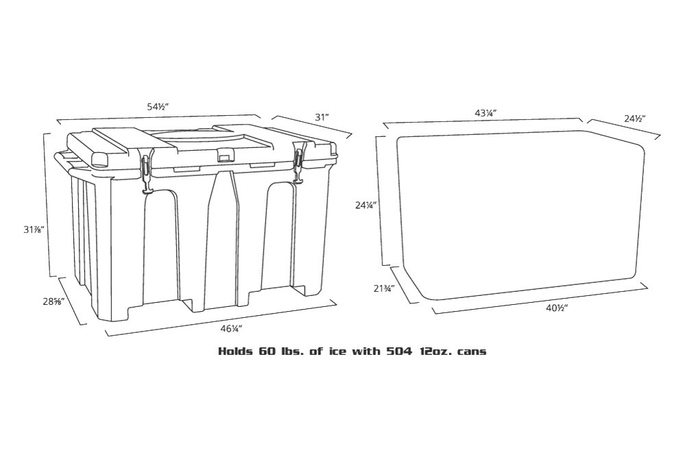 Grizzly Coolers® 400 qt Hard Cooler