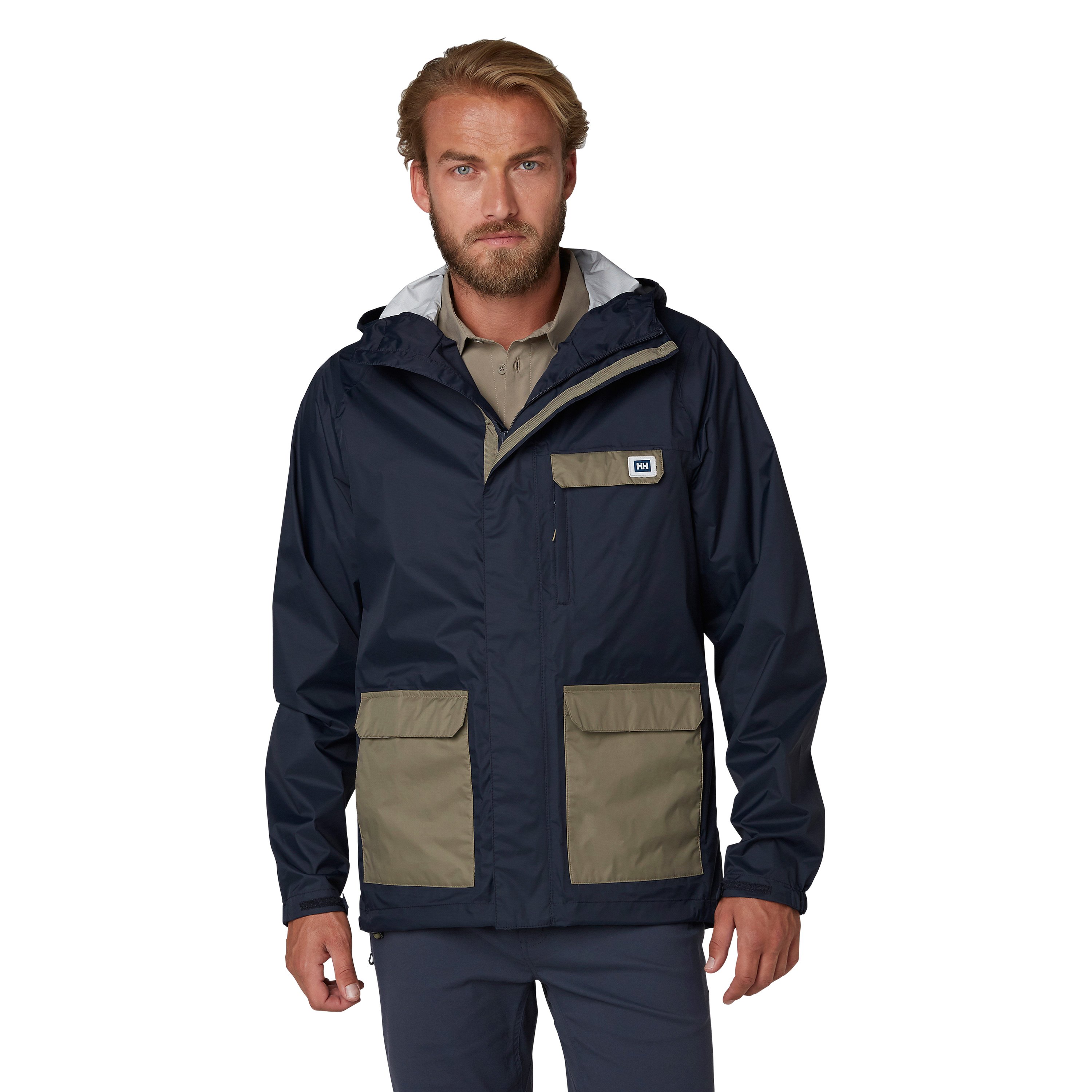 Helly Hansen Mens Roam 2.5L Waterproof Breathable Hooded Rain Jacket