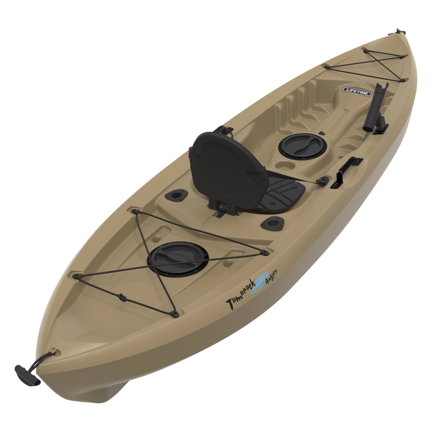 Lifetime® 90237 - Tamarack™ 10' Angler Tan Solo Solid Kayak ...