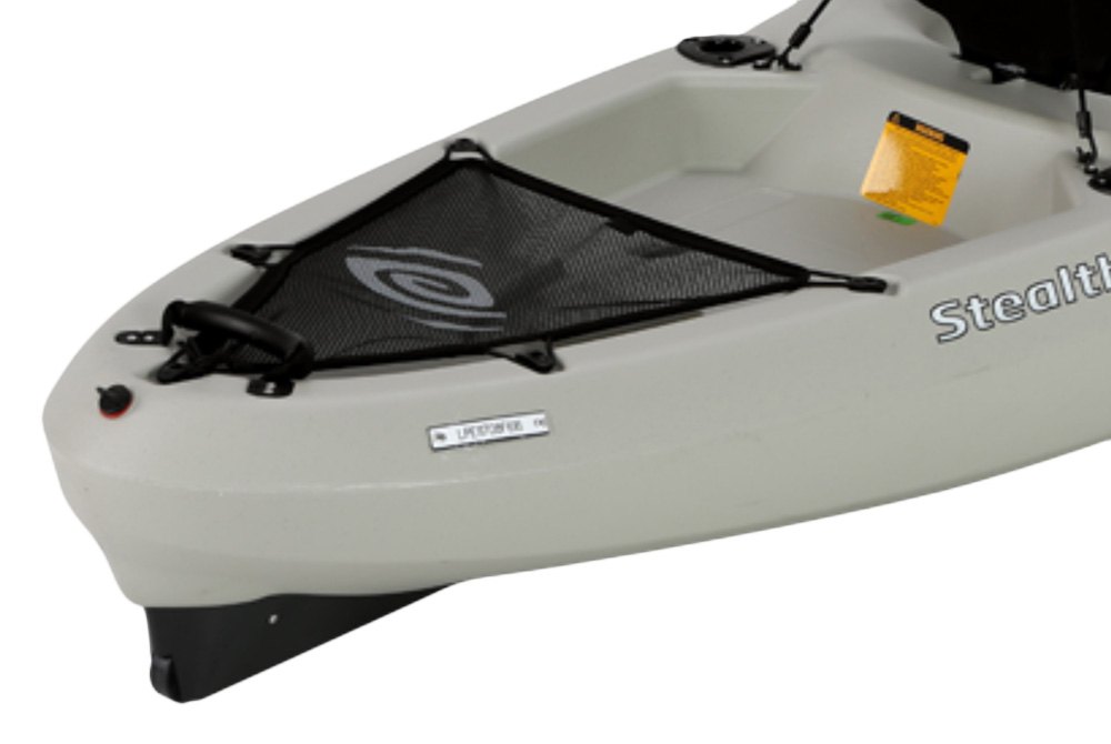 Lifetime® 90514 Stealth™ 11' Solo Sandstone Angler Solid Kayak