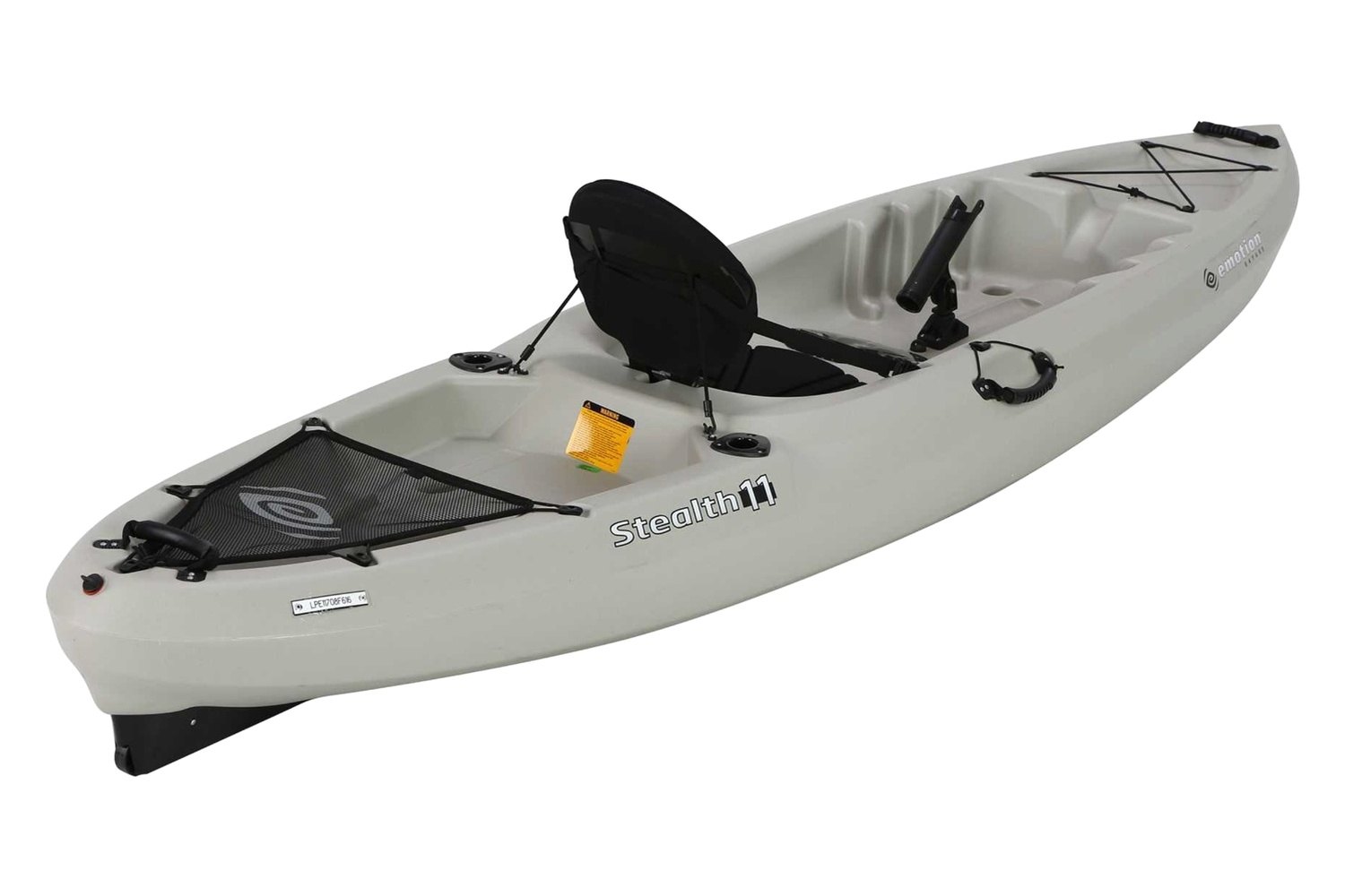 Lifetime® 90514 Stealth™ 11' Solo Sandstone Angler Solid Kayak
