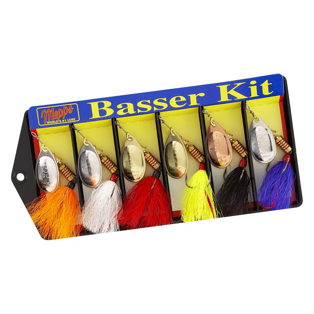 Mepps Basser Kit #2 and #3 Aglia Assortment KHB3A 