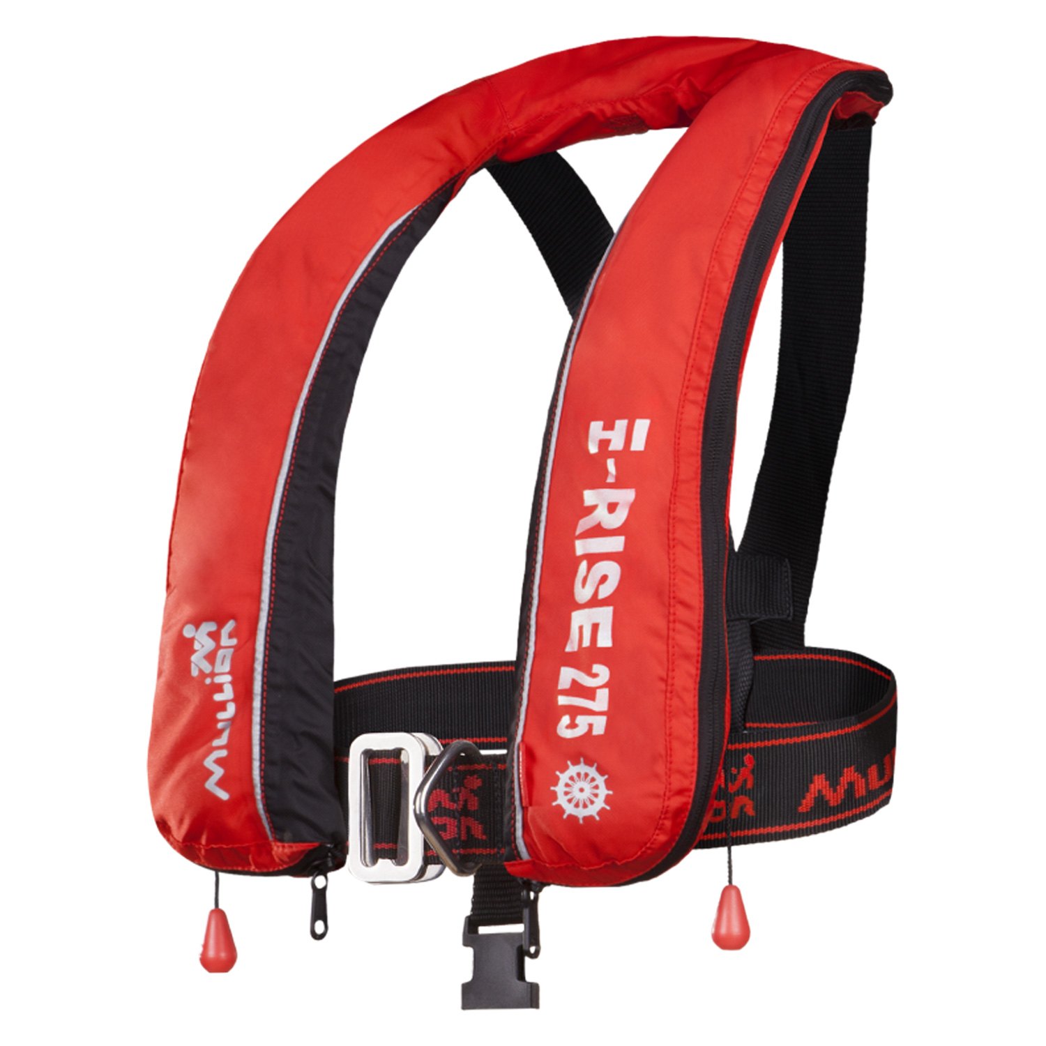 Mullion® MU275REDJ - Hi-Rise 275 Newton Solas Red Life Jacket ...