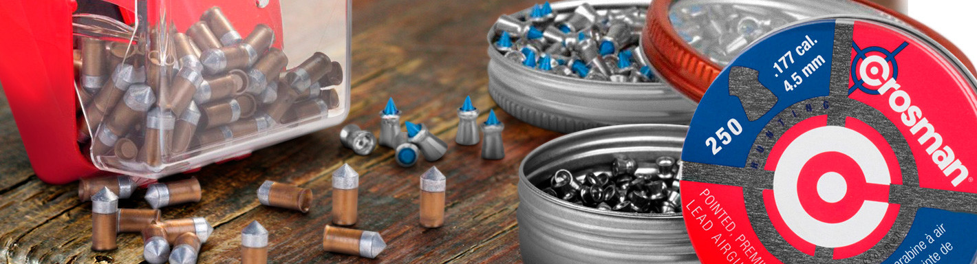 Air Gun Pellets - Pointed, Hybrid, Flat, Domed, Hollow Point | RECREATIONiD