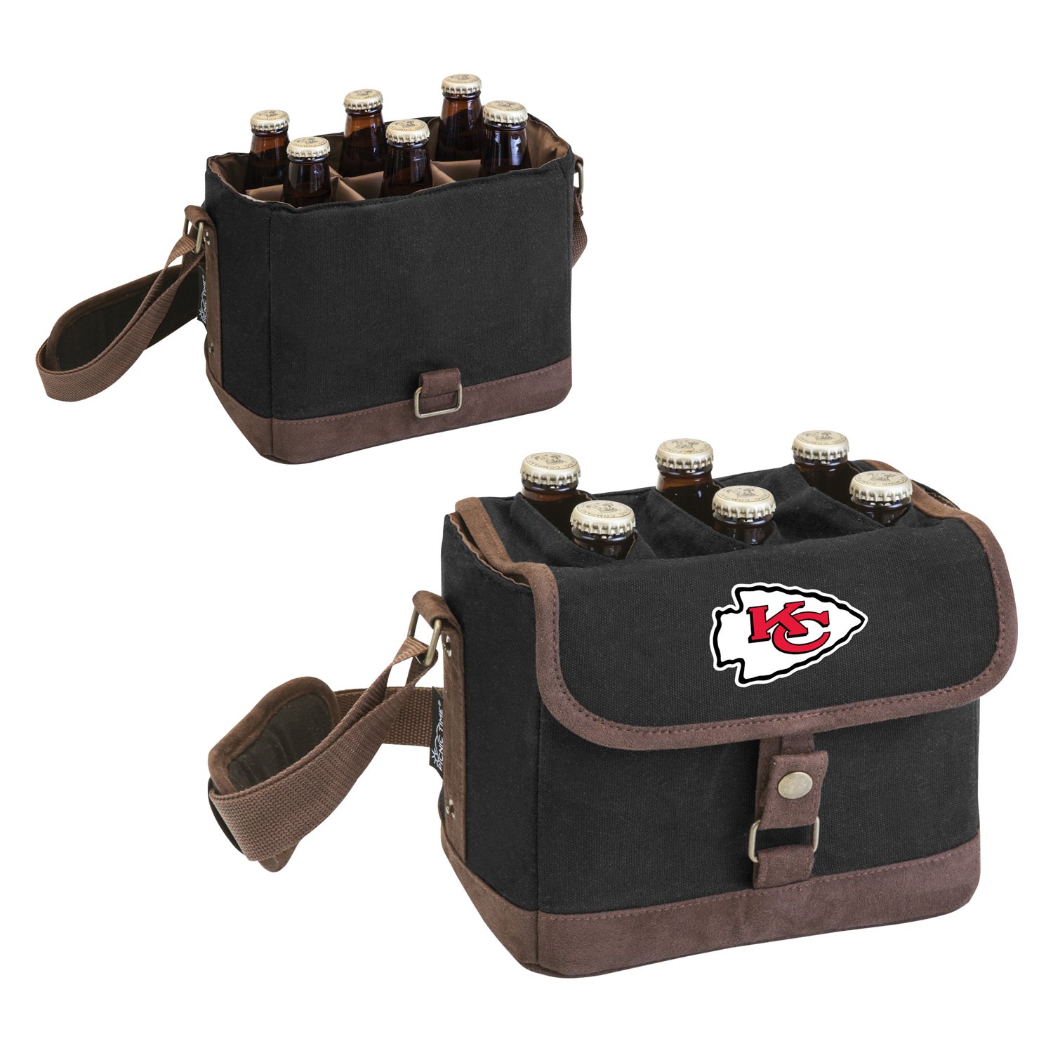 picnic time beer caddy cooler tote with opener