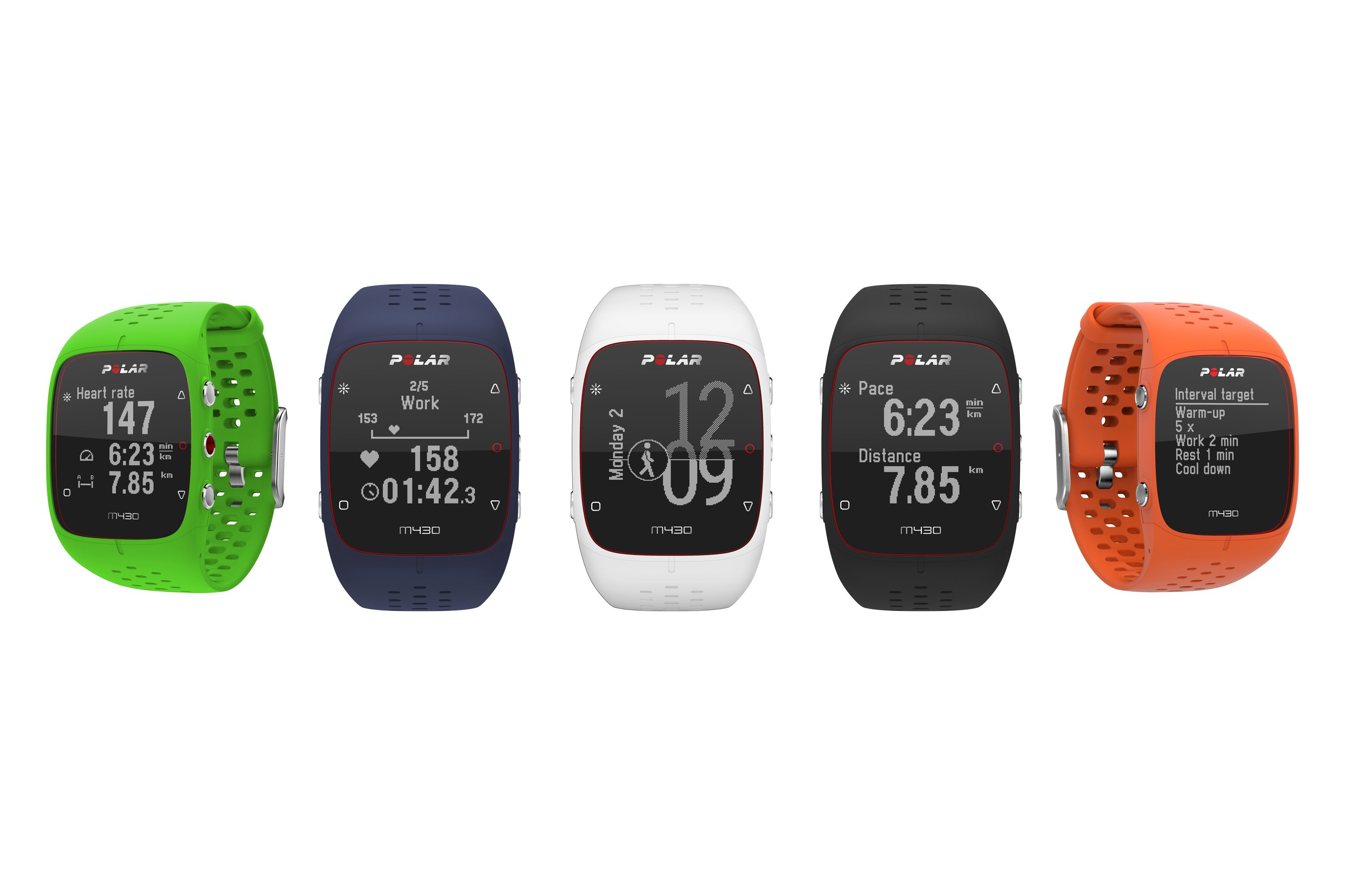 polar m430 white small
