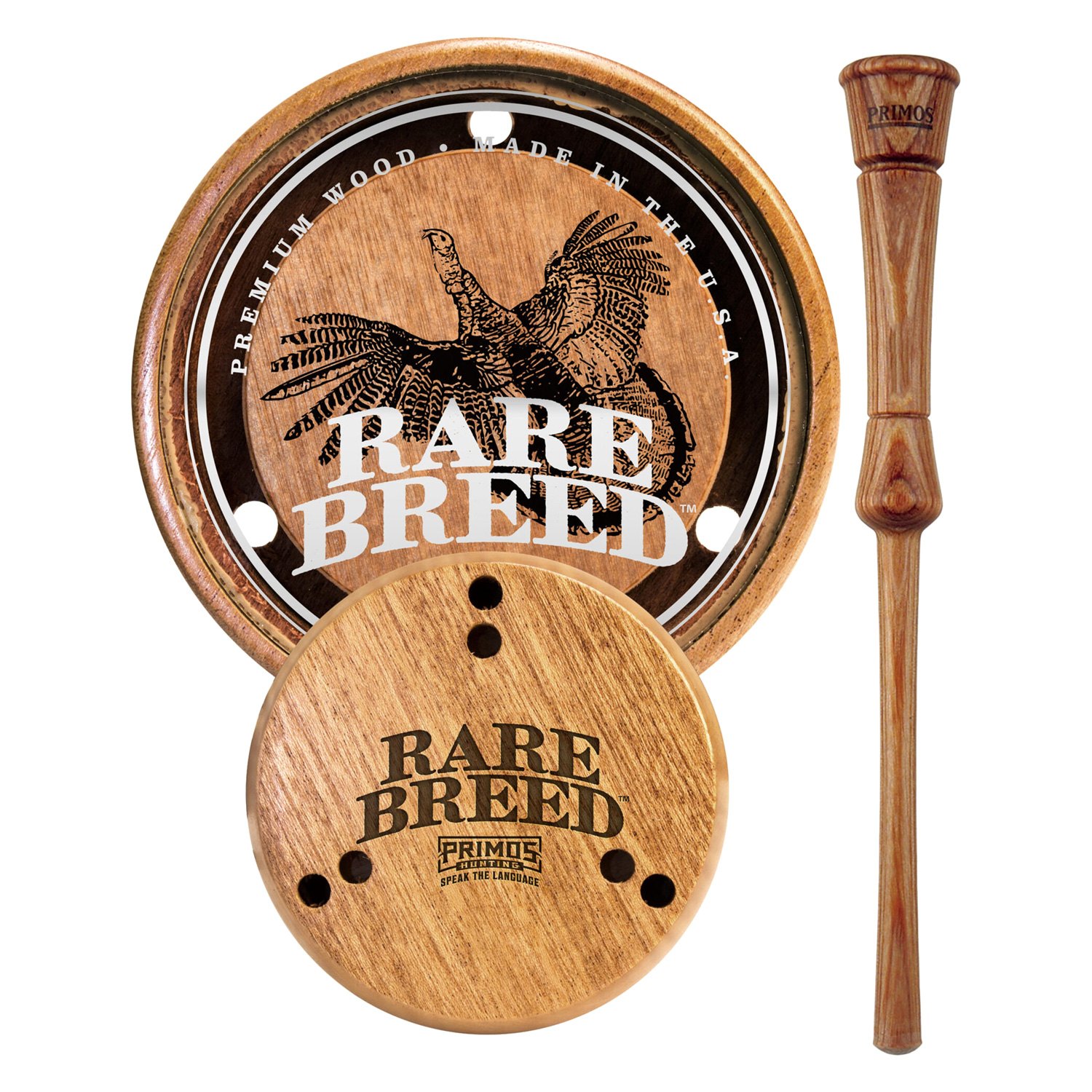 Primos® PS2903 Rare Breed™ Turkey Glass Pot Hunting Game Call