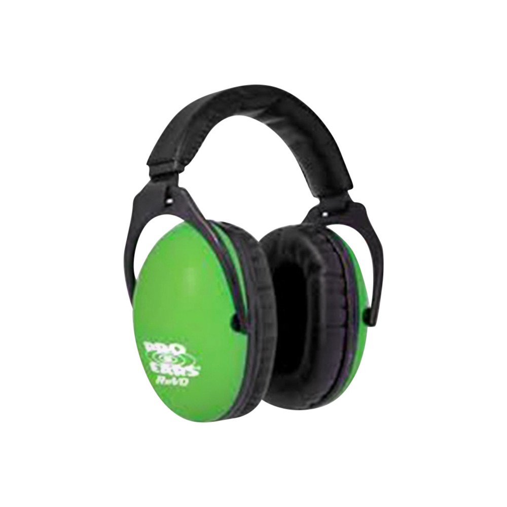 Pro Ears® PE26UY003 ReVO™ 25 dB Neon Green Passive OvertheHead