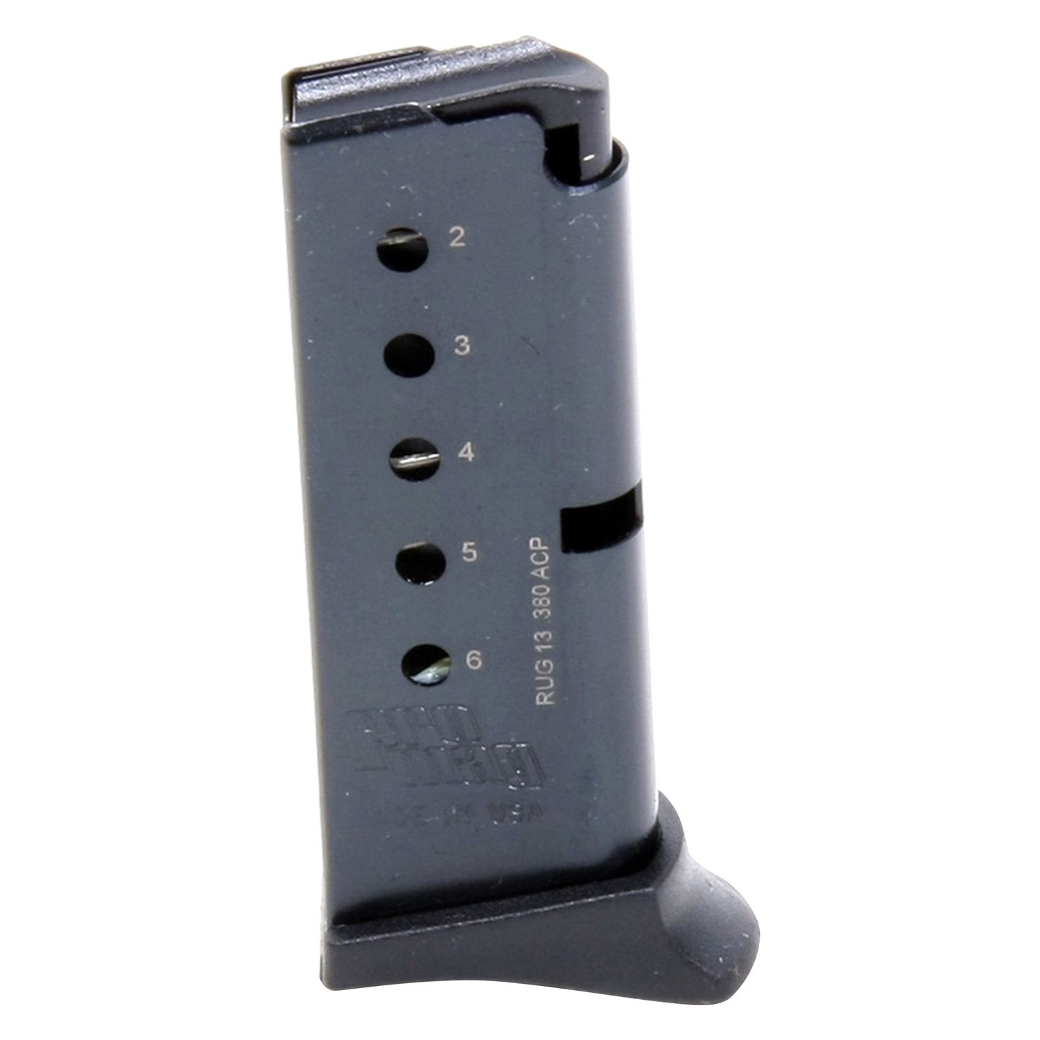 ProMag ® RUG13 - .380 ACP 6 Rounds Blue Steel Ruger LCP ™ Magazine.