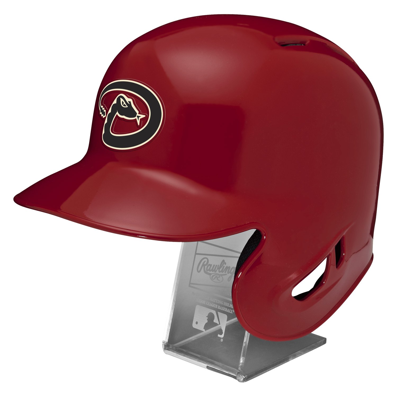 Single flap baseball helmet