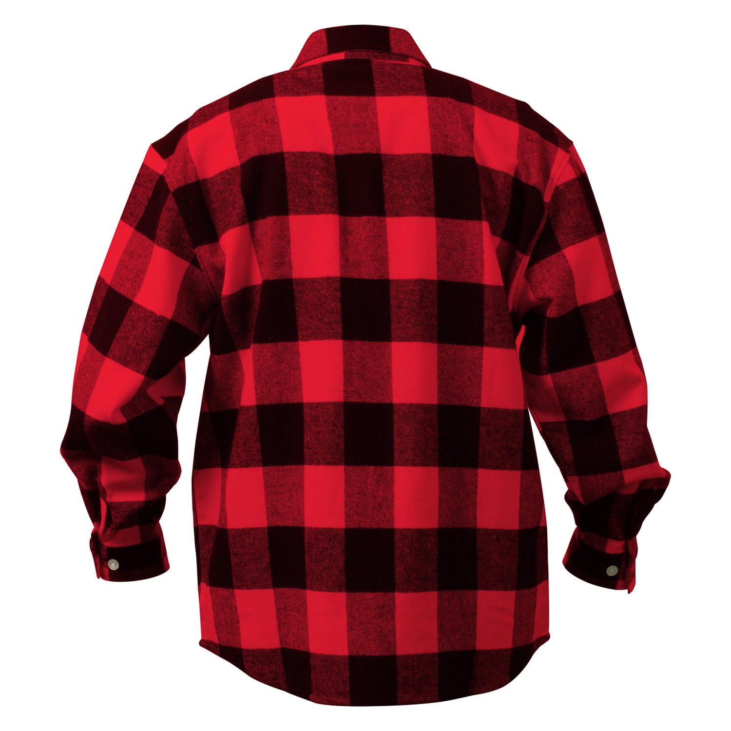 Crank & Stroker Supply Co. Big Red Heavy Weight Flannel Shirt 2XL