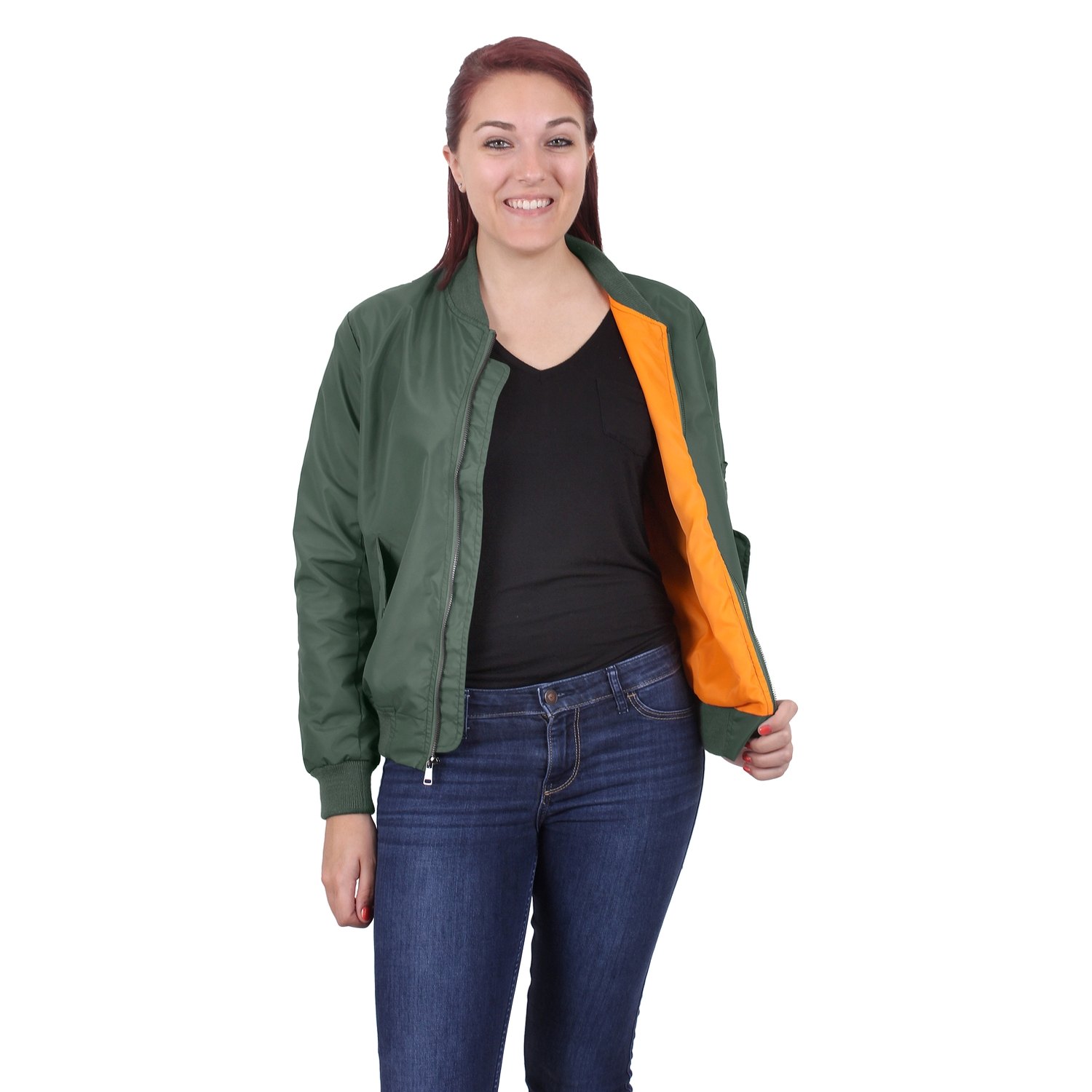 Rothco® 2420SageGreenL MA1 Large Sage Green Women's Lightweight