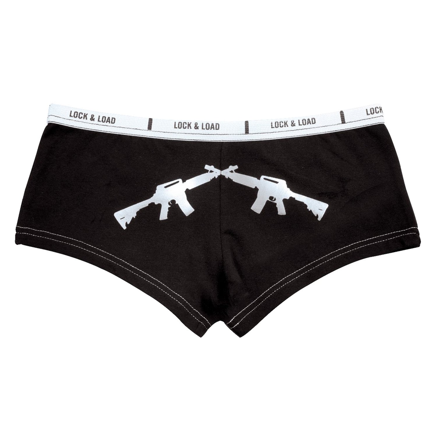 Rothco® 3985BottomXL Crossed Rifles Women's XLarge Black Booty