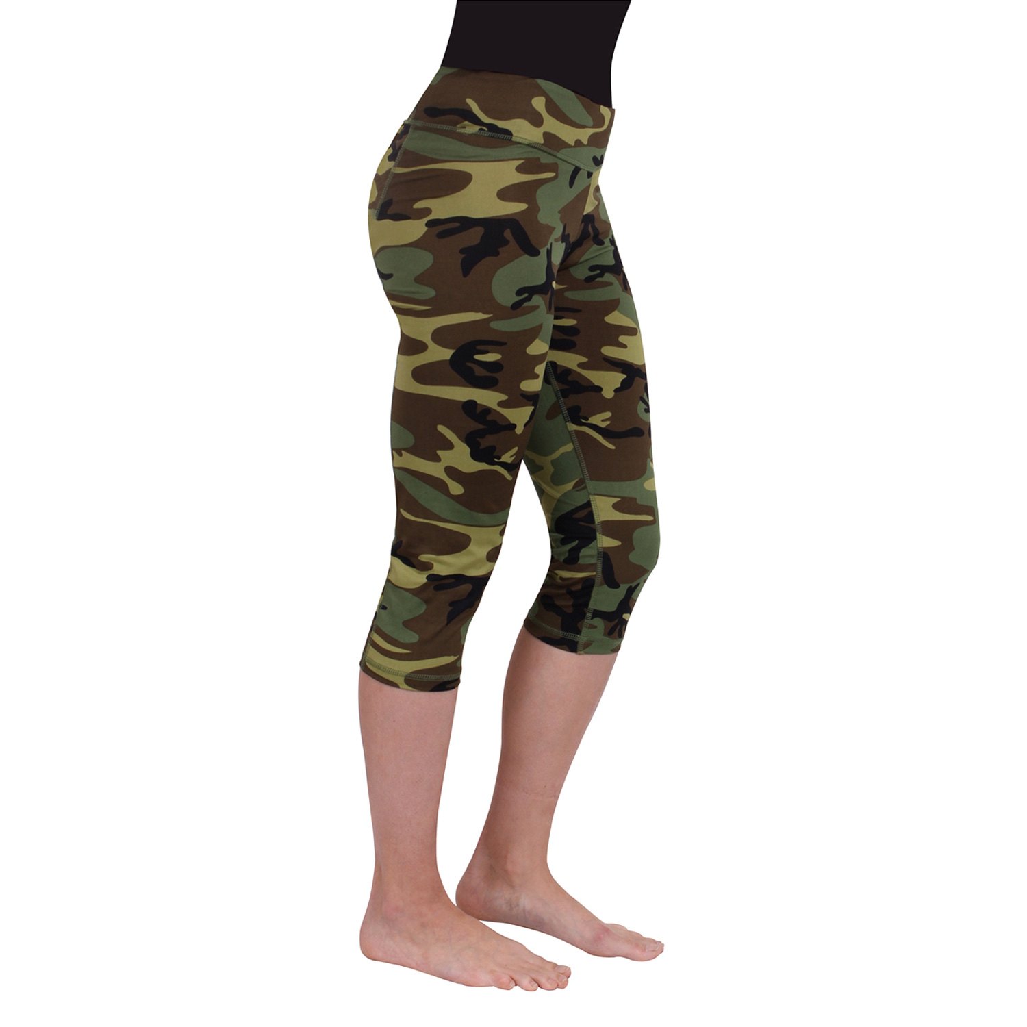 Rothco® 4471-XS - Performance Women's X-Small Woodland Camo Workout ...