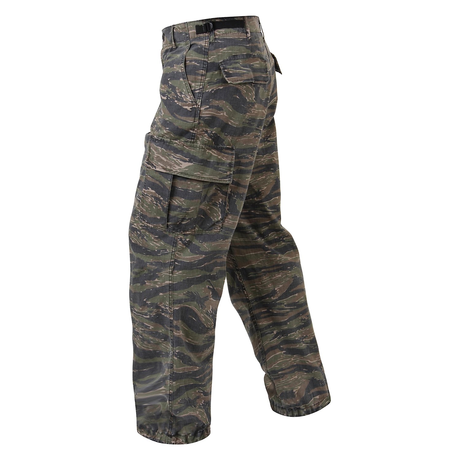 camo pants with side stripe