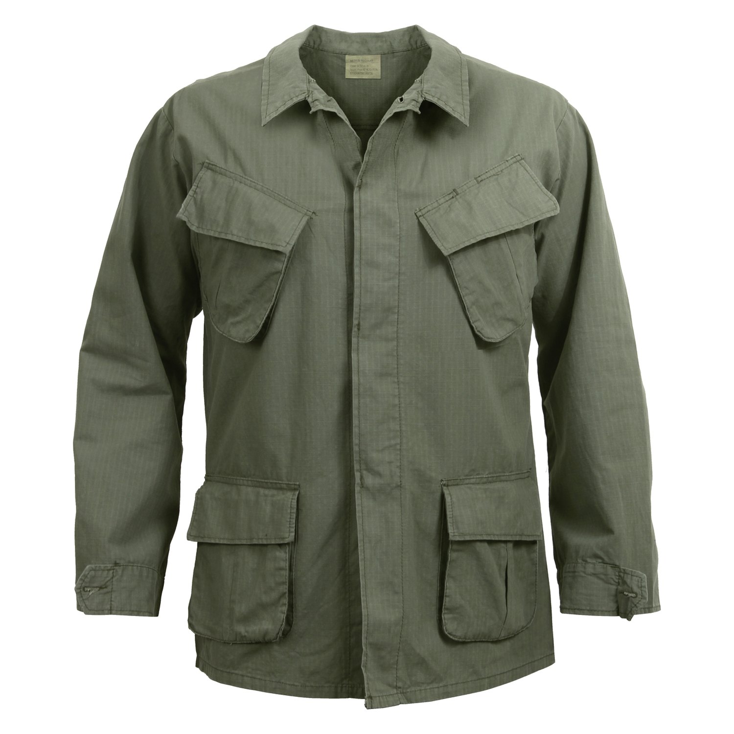 Rothco® 4687-Olive-Drab-S - Vintage Vietnam Men's Small Olive Drab ...