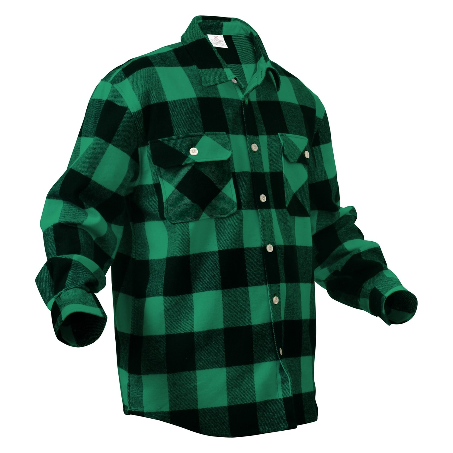 Green Plaid Flannel - Go Green Collections