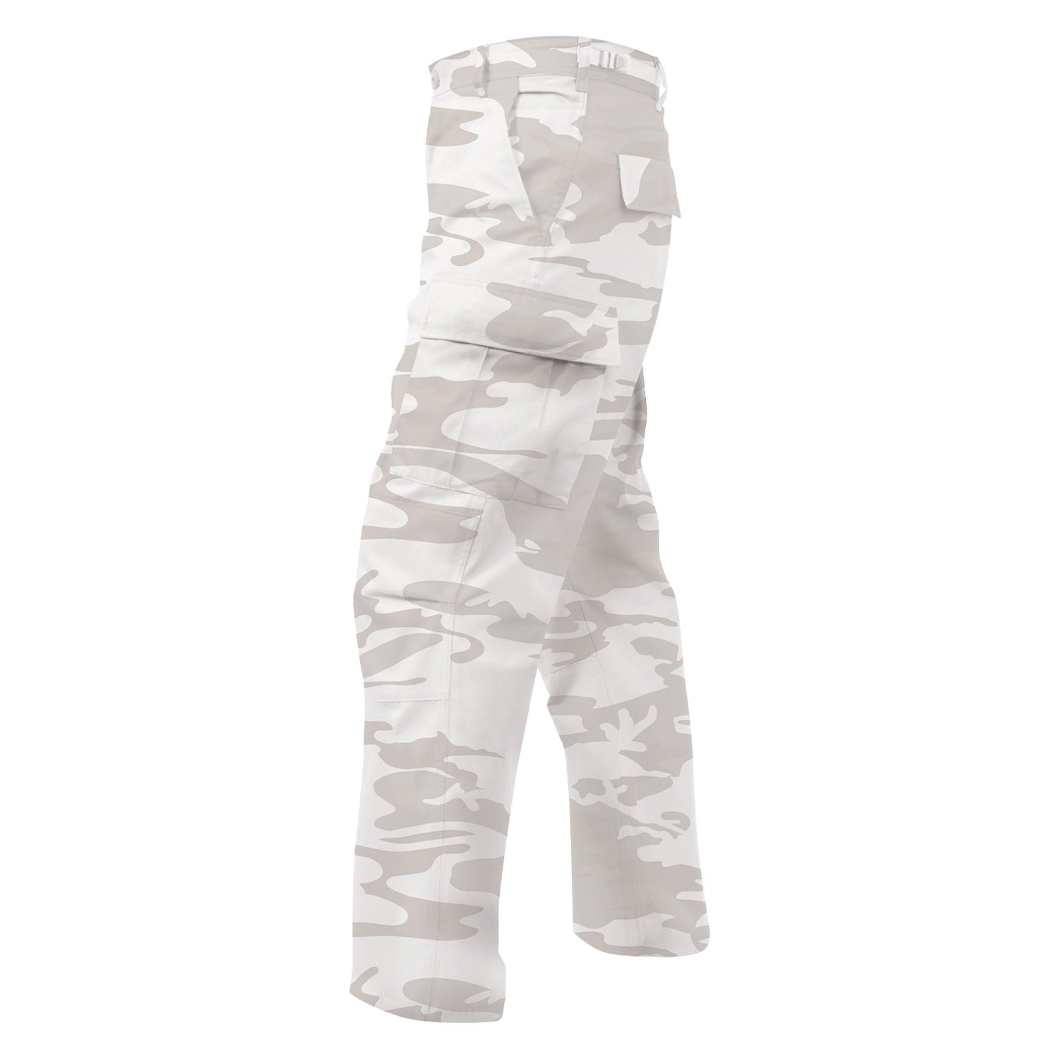 Rothco® 4936White CamoXL BDU Tactical Men's 44" White Camo Pants
