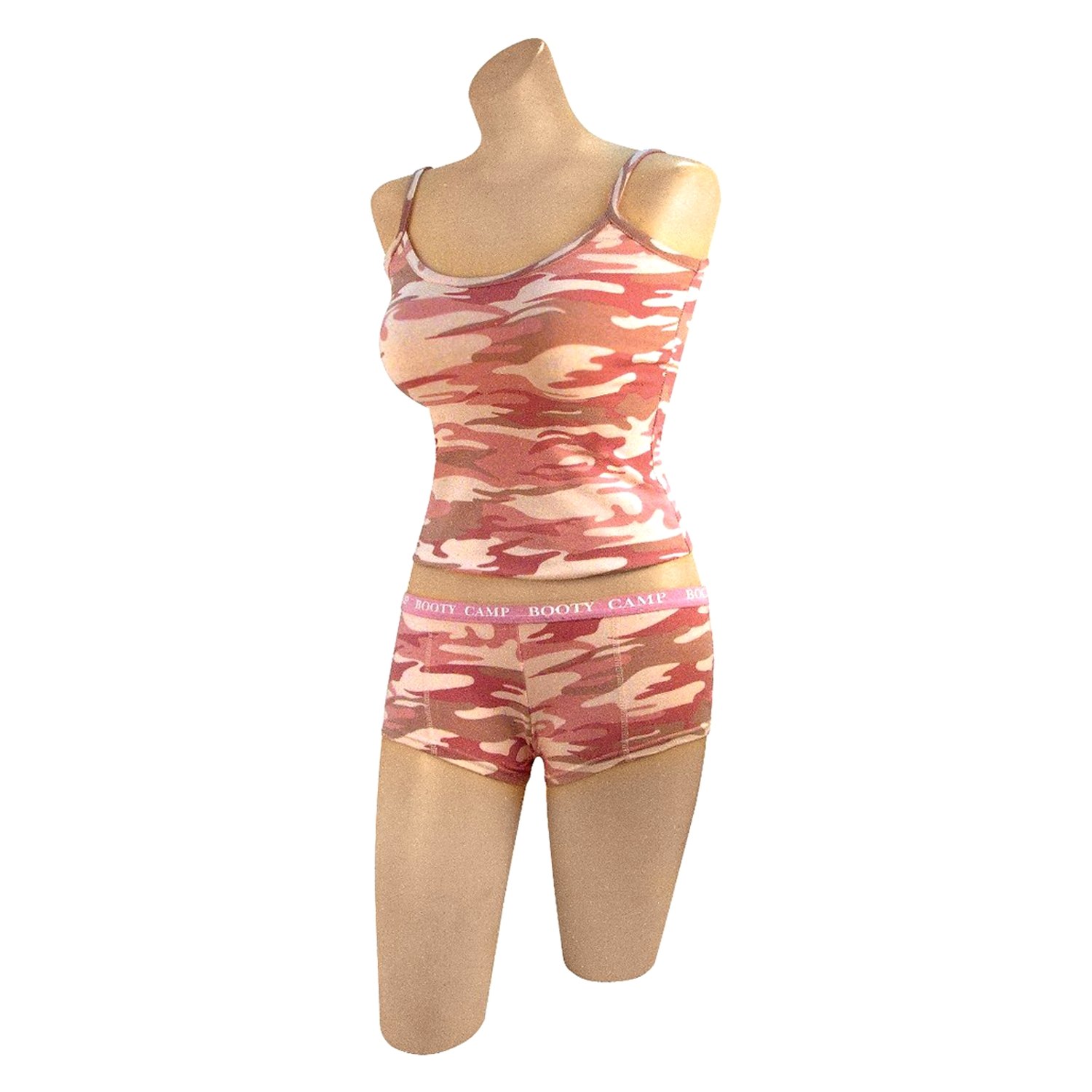 Rothco® 4976TopS Booty Camp Women's Small Baby Pink Camo Tank Top