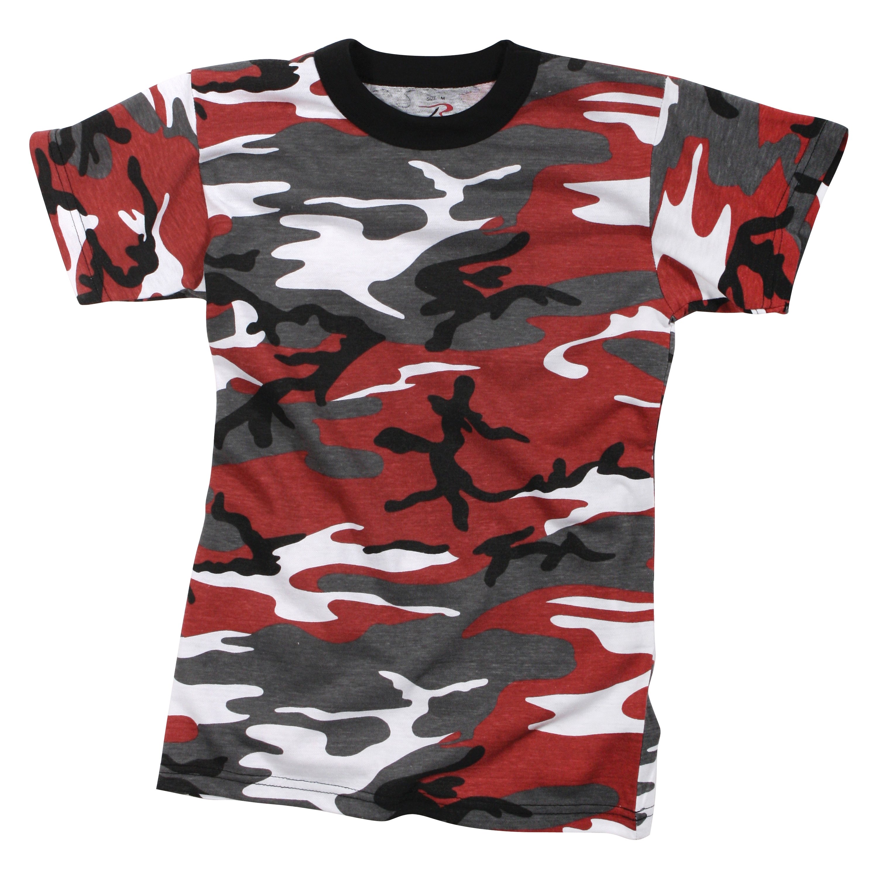 Rothco® 66700RedCamoM Kid's Medium Red Camo TShirt